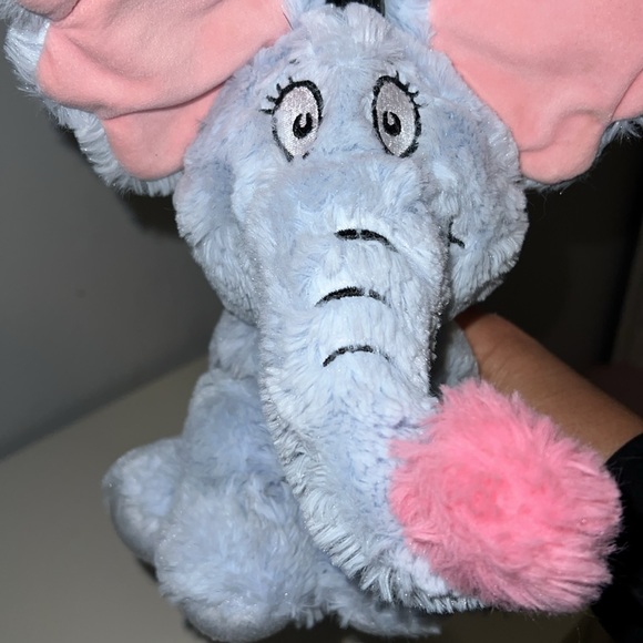 Dr. Seuss, Horton Hears A Who, lovable Elephant Plush‎ Stuffed Animal nwot - Picture 4 of 5